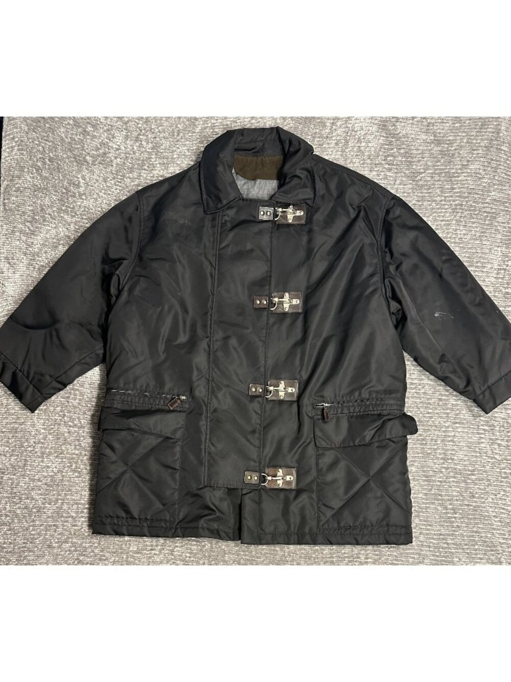 Vintage JC de Castelbajac Buckle-Front Utility Made in Italy Jacket Size 54